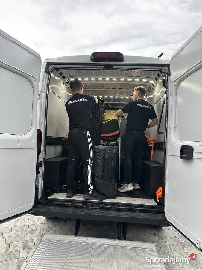 Przeprowadzki Transport Bus L3H2 z Windą Wózek Transport towarów Zamość