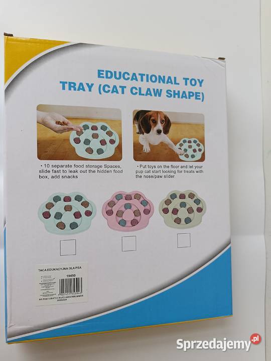 Interaktywna mata logiczna psa zabawka Gdynia