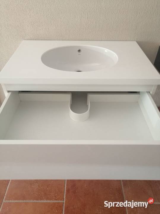 Szafki podwieszane z blatem z Corianu do Komorniki