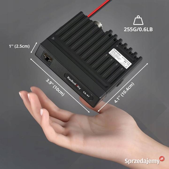 CB radio Radioddity CS47 CB AMFM 40 kanałów sprzedam