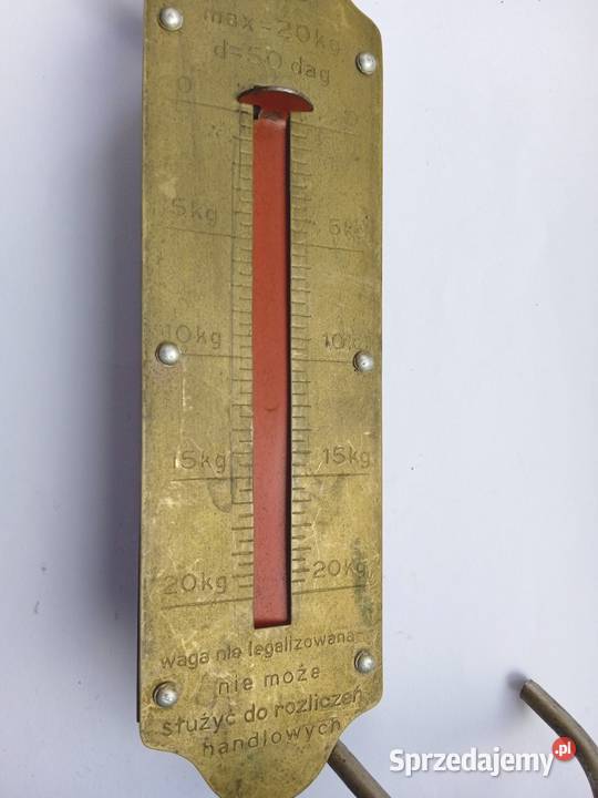 Stara waga sprężynowa CNW ręczna 20 Wałbrzych