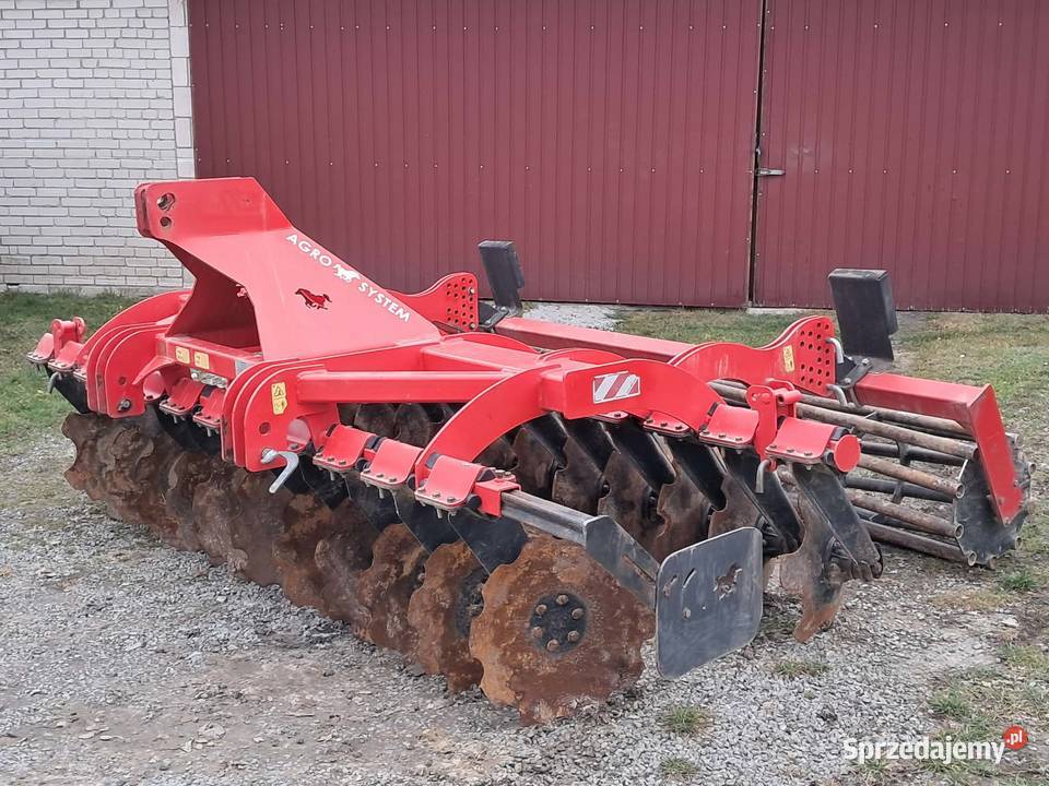 Brona talerzowa AgroSystem 30m nieuszkodzony lubelskie Tarnogród