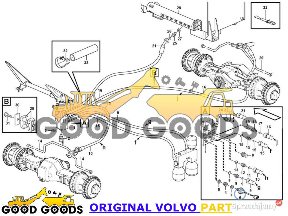 VOLVO CZUJNIK CIŚNIENIA OLEJU 11039617 ORYGINAŁ Władysławów