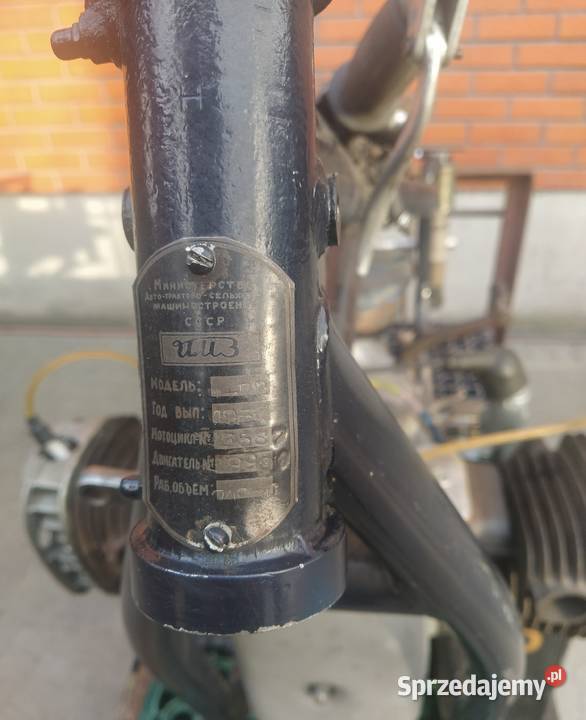 M72 1954 Rama DOKUMENTY silnik skrzynia dyfer Pozostałe Kalisz sprzedam