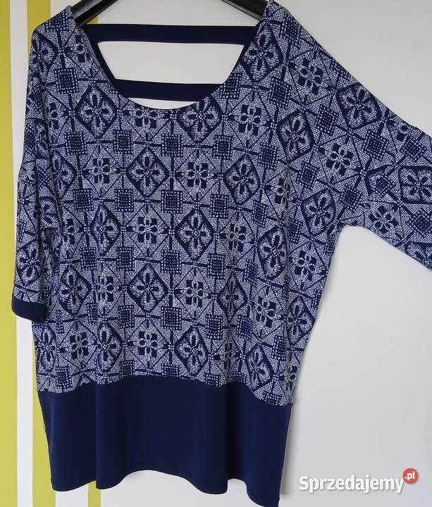 XXL52 Bluzka tunika ala nietoperz nowa produkt Rozmiar 52 Gliwice