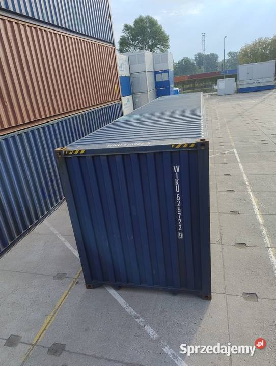 Kontener morski 40 HC wysoki 12 metrowy POLKONT Zgierz