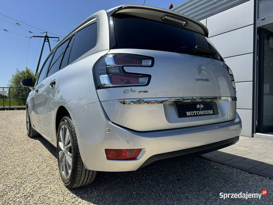 Citroen C4 Grand Picasso 20 BlueHDI Automatik srebrny śląskie Chełm Śląski