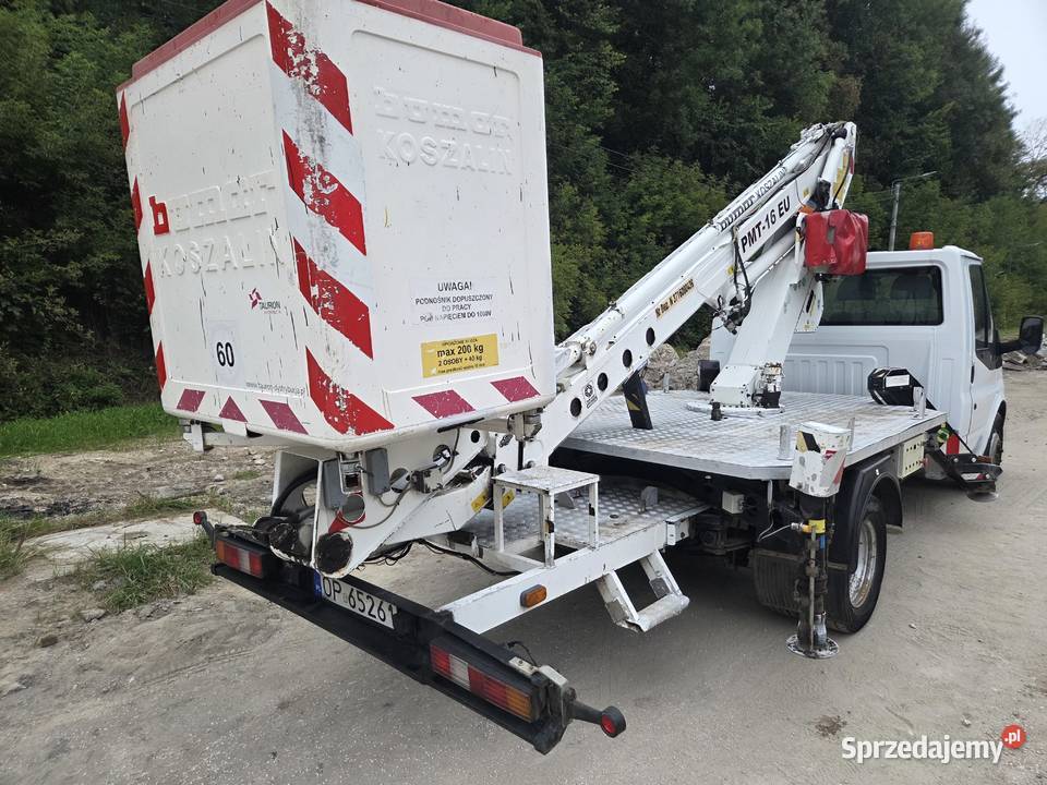 Podnośnik koszowy Ford Transit Bumar PMT16EU Działoszyce