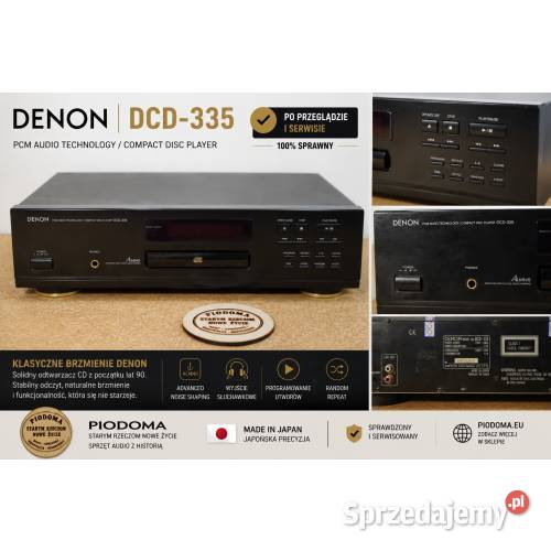 Denon DCD335 klasyczny odtwarzacz CD PCM Audio śląskie