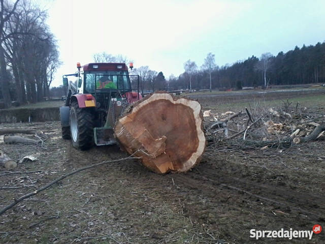 Wyciągarka leśna o uciągu 7 ton montowana na Kraków