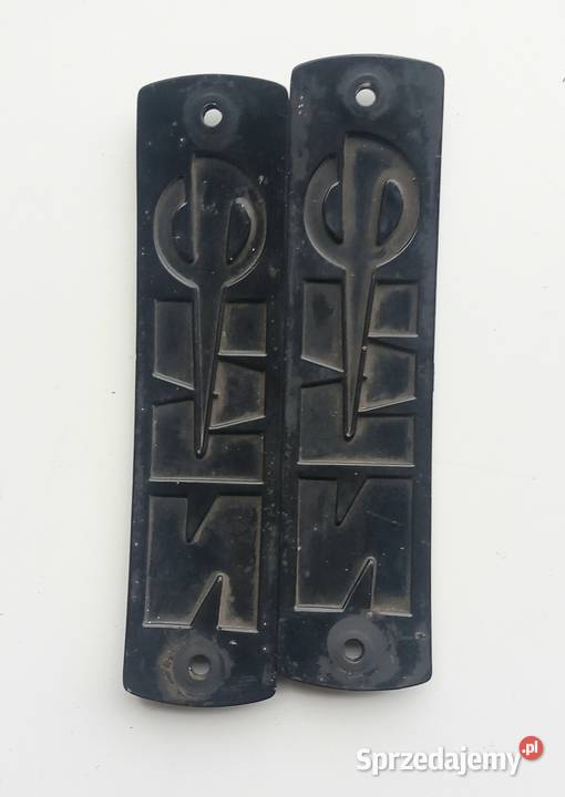 Emblematy na zbiornik Mz ts DDR Pozostałe Pabianice