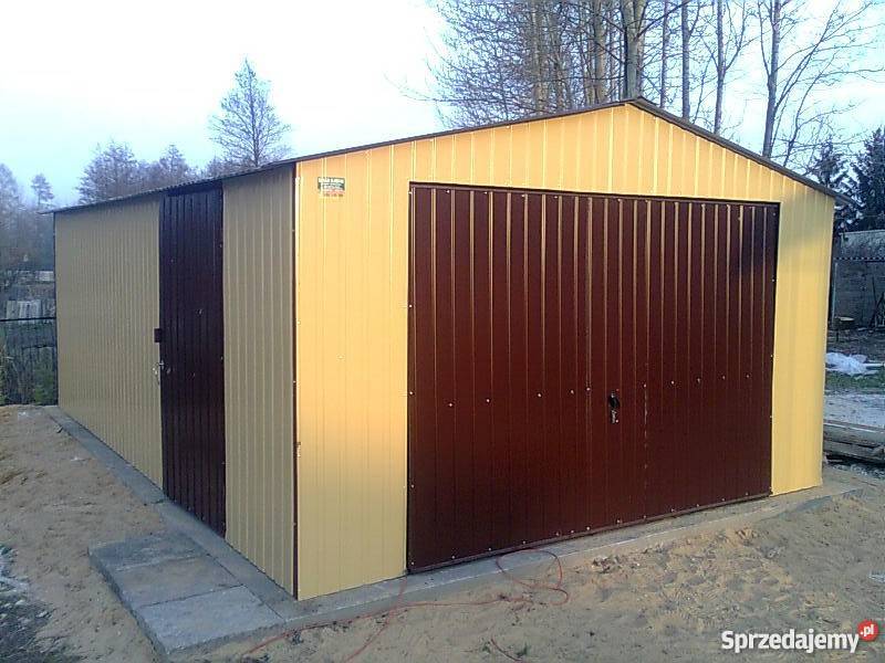 garaż blaszany 3x5m transport i montaż świętokrzyskie Kielce