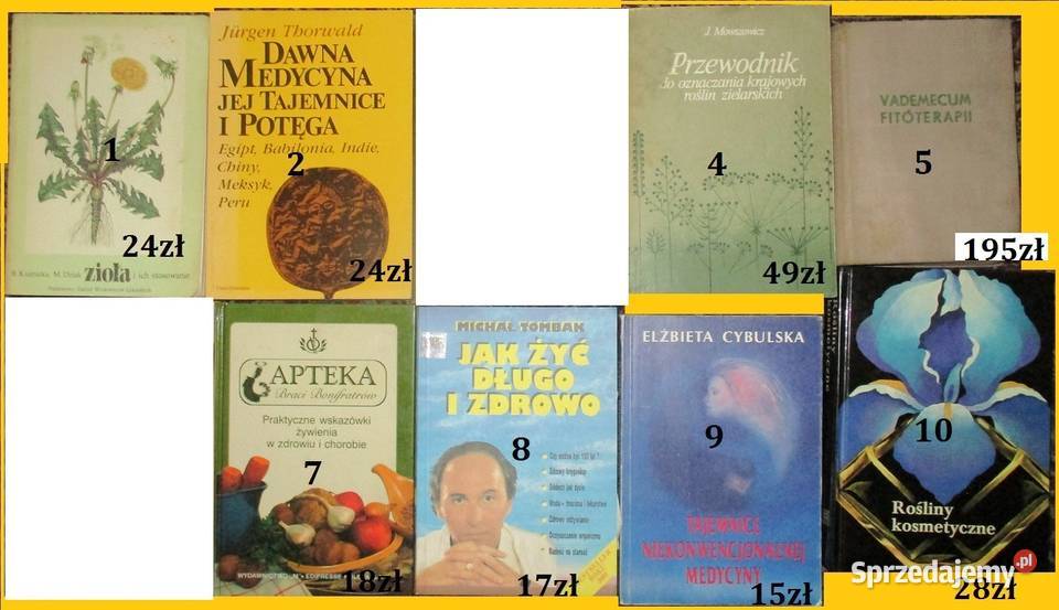 ziołolecznictwo zioła medycyna naturalna Książki i Podręczniki Łódź