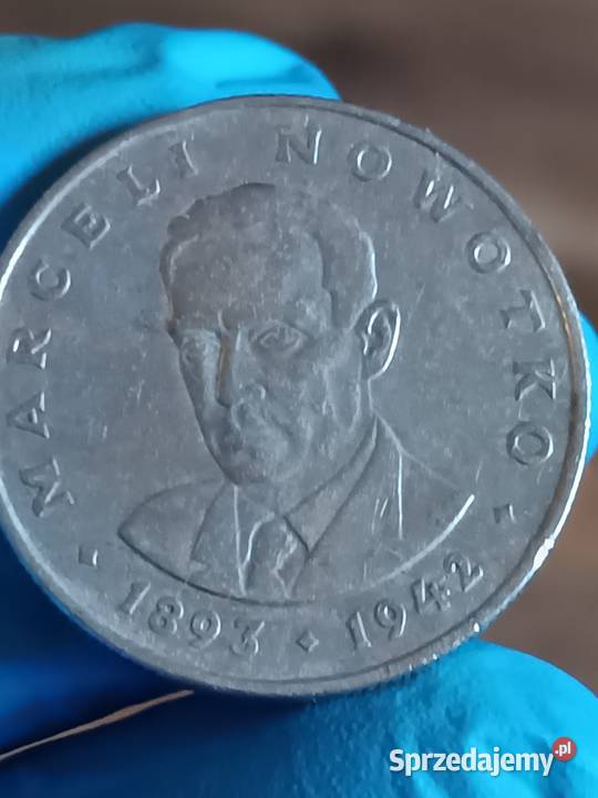 Sprzedam drugie 20 zl 1974 r Nowotko Mały Orzeł Chełm