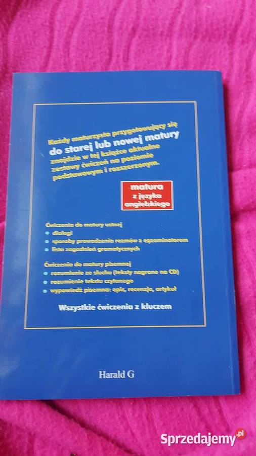 Przygotuj się z nami domatury z języka Pozostałe sprzedam