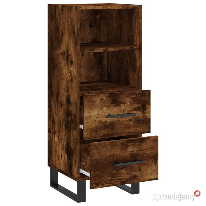 Szafka przydymiony dąb 345x34x90 materiał