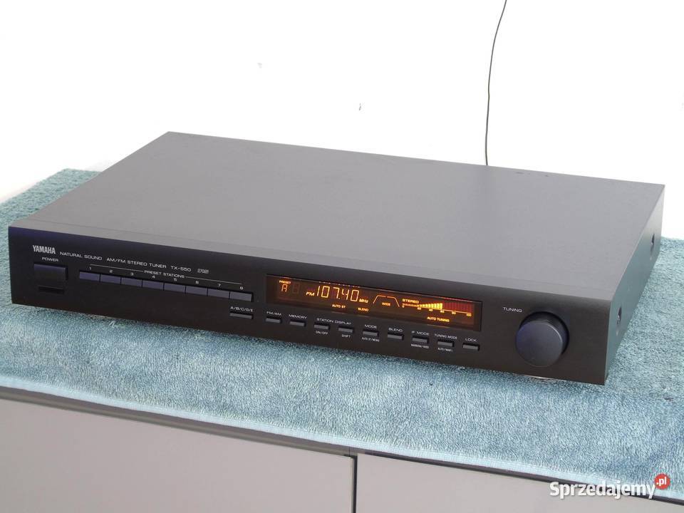 Tuner radiowy Yamaha TX550 sprawny i śliczny podkarpackie Jasło