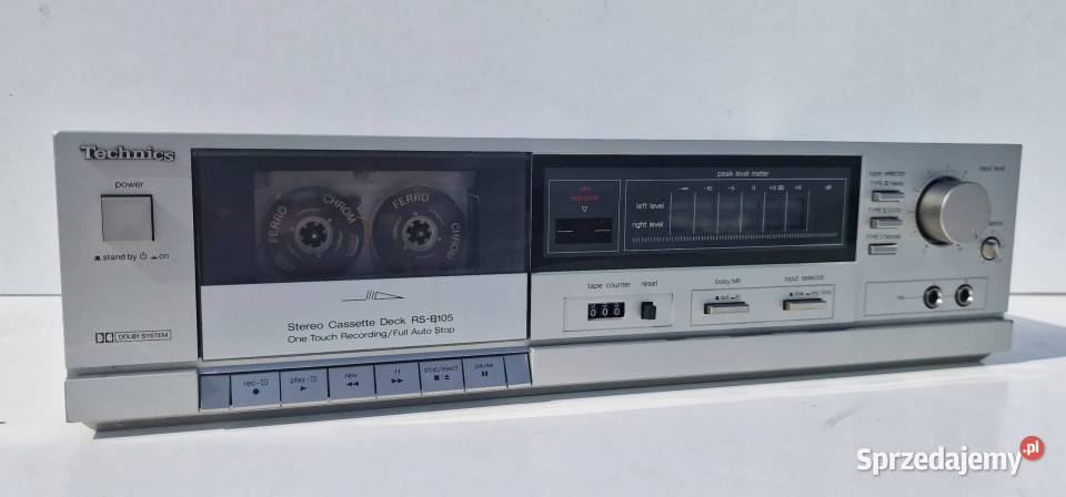 Magnetofon Technics RSB105 Casette deck wielkopolskie Międzychód sprzedam