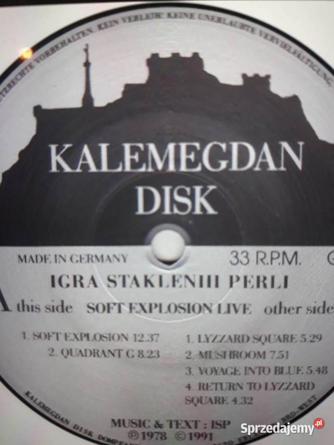 Archiwum jugosłowiańskiego hard rocka IGRA 1 płyta Rzeszów