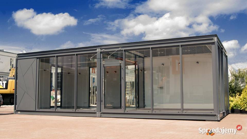Biuro modułowe kontener biurowy biuro sprzedaży Warszawa