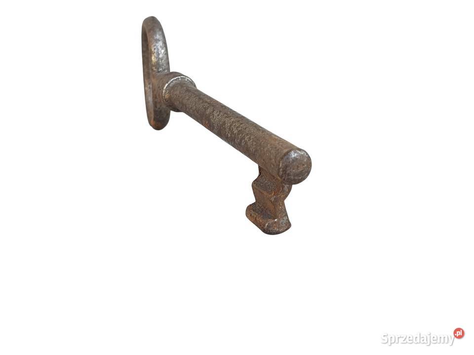 Stary stylowy metalowy klucz XVIIIXIX w ręcznie Cieszyn
