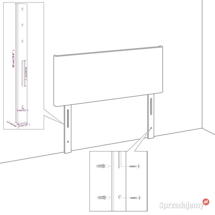 Szafka pod TV wysoki połysk biała 120x405x35 Warszawa