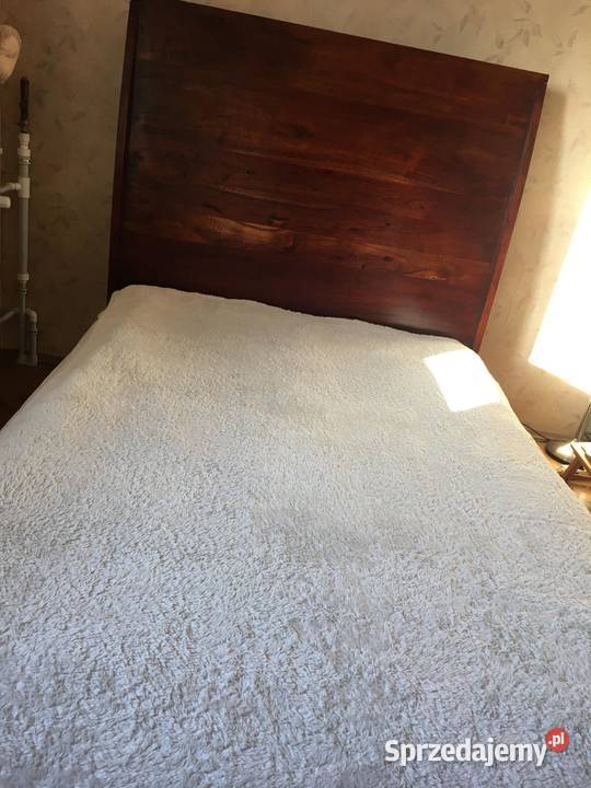 Klimatyczne łóżko z litego drewna prosto z Indii Warszawa