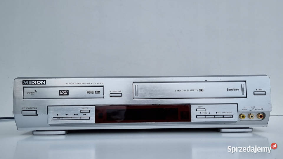Medion Video i DVD 6 głowic MD 9034 MD9034 Międzychód