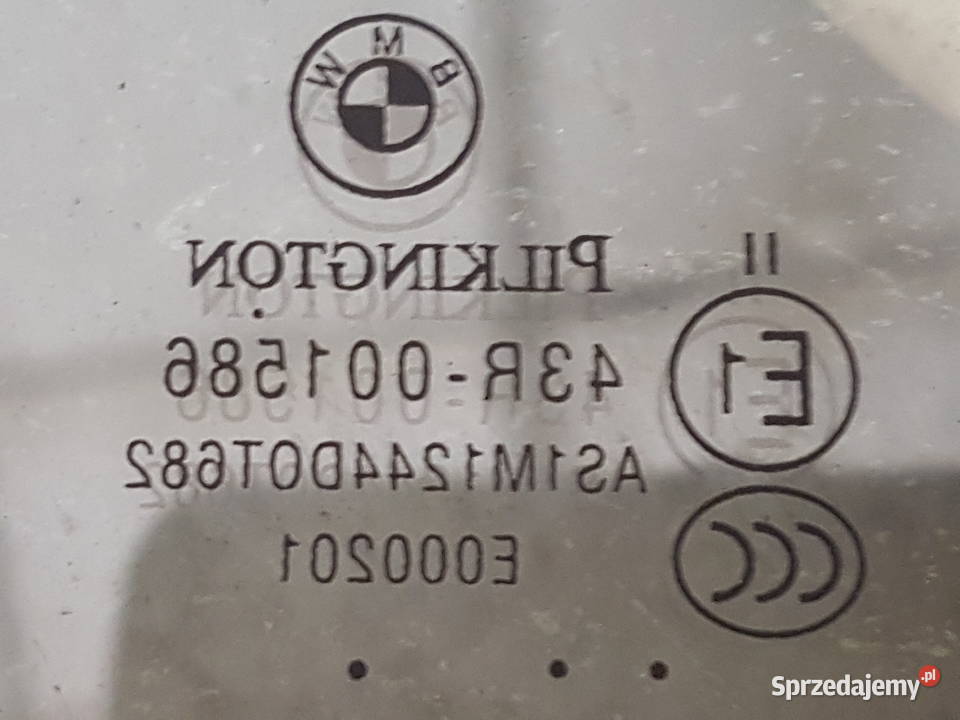 BMW E82 CABRIO COUPE SZYBA PRZOD SZYBA CZOLOWA Przednie Turek sprzedam