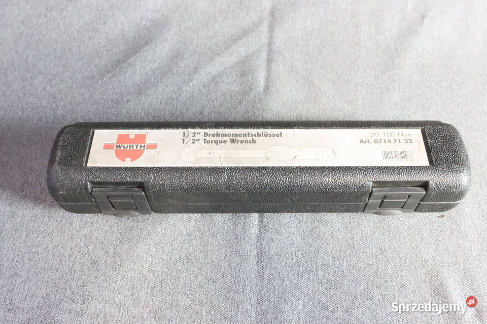 WURTH Klucz dynamometryczny 12 20100 Nm Pszczyna