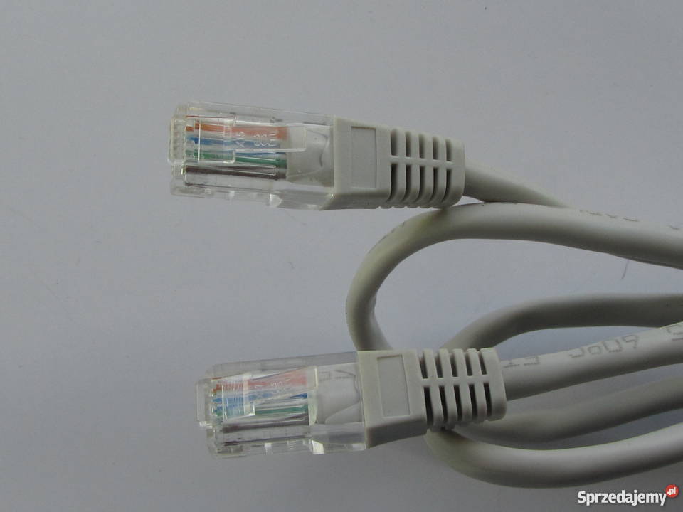 Kabel internetowy sieciowy 2 x 8P8C RJ45 12 m warmińsko-mazurskie