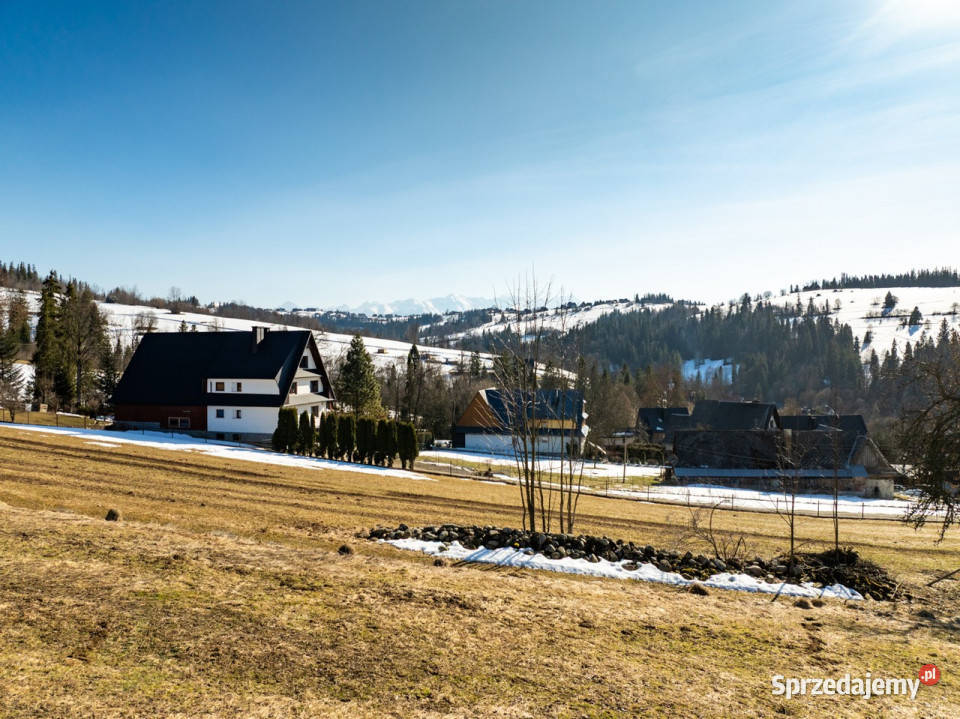 Działka rolna Gliczarow Dolny 1601m2 Gliczarów Dolny