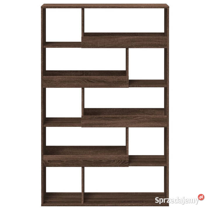 Regał dąb brązowy 100x33x1565 materiał Warszawa