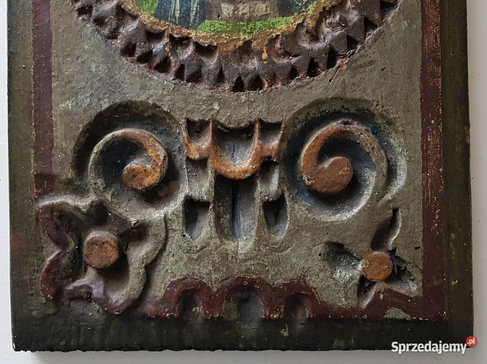 Ikona Chrystus i Samarytanka XVIIIw 0143 Warszawa sprzedam