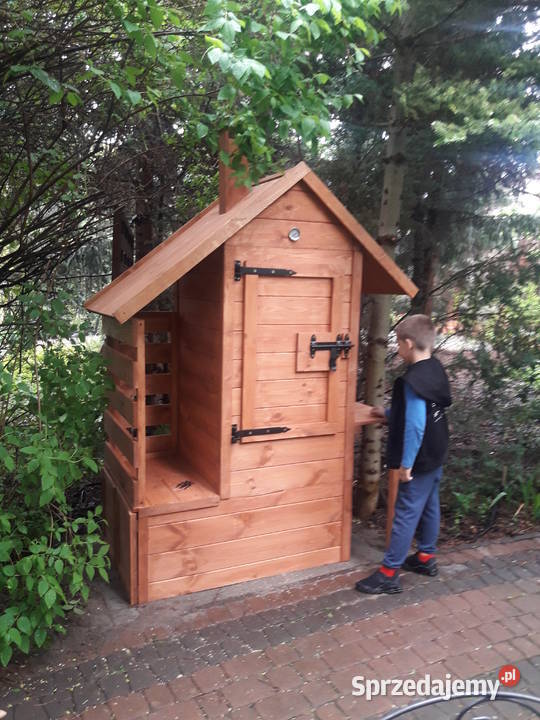 Wedzarnia drewniana wedzarki ogrodowe Grillowanie świętokrzyskie Wąchock