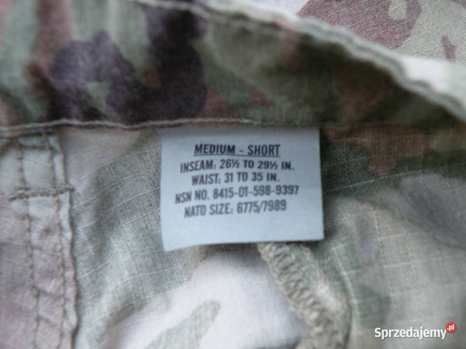 Spodnie FRACU multicam ocp medium short Wrocław