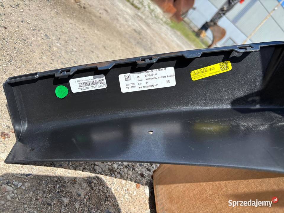 BUFOR DYFUZOR POD ZDERZAK Z TYŁU BMW X4 G02 Chojnów
