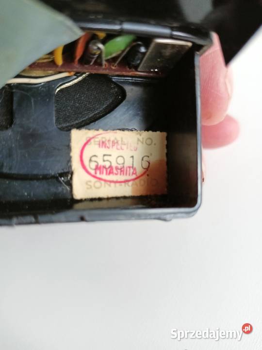 Radio SONY TR650 vintage 6 tranzystorów Japan Łódź