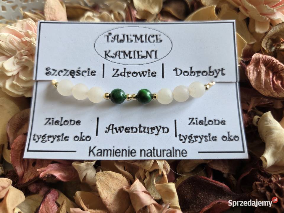 bransoletka z kamieni naturalnych sprzedam