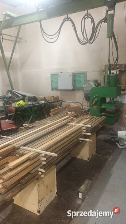 Linia do produkcji wiązarów prasa hydrauliczna Milówka