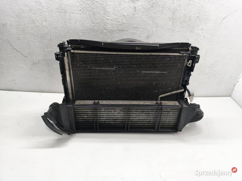 PAS PRZÓD CHŁODNICE WENTYLATOR KOMPLET MERCEDES