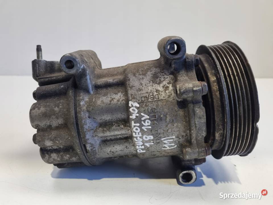 SPRĘŻARKA KLIMATYZACJI Peugeot 407 18 16V osobowe Motoryzacja Rudka