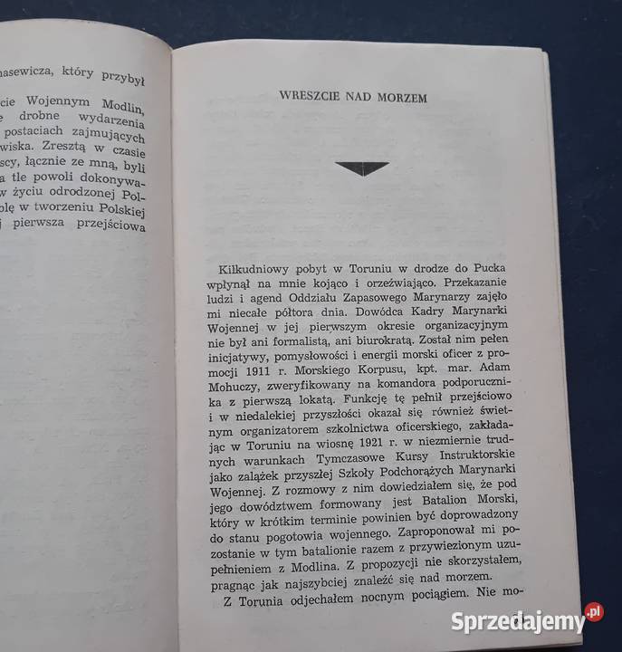 Jerzy Kłossowski Wspomnienia z marynarki Koźminek