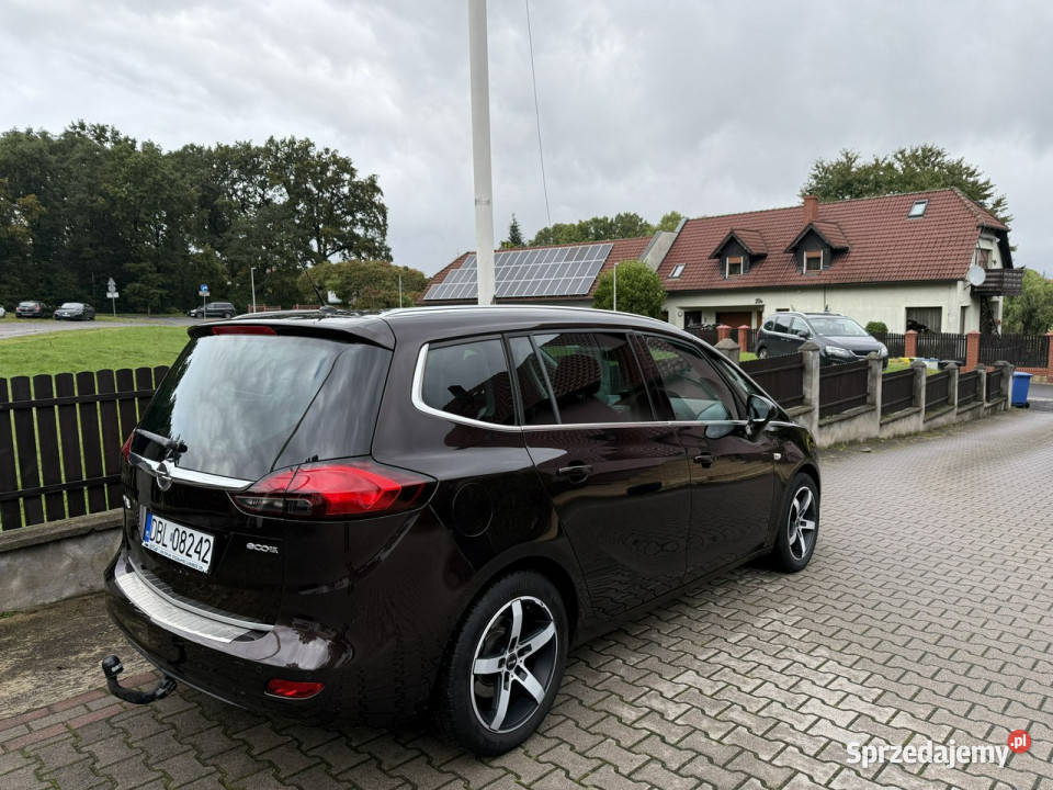 Opel Zafira 14 turbo 140 ładna świeżo klimatyzacja Bolesławiec