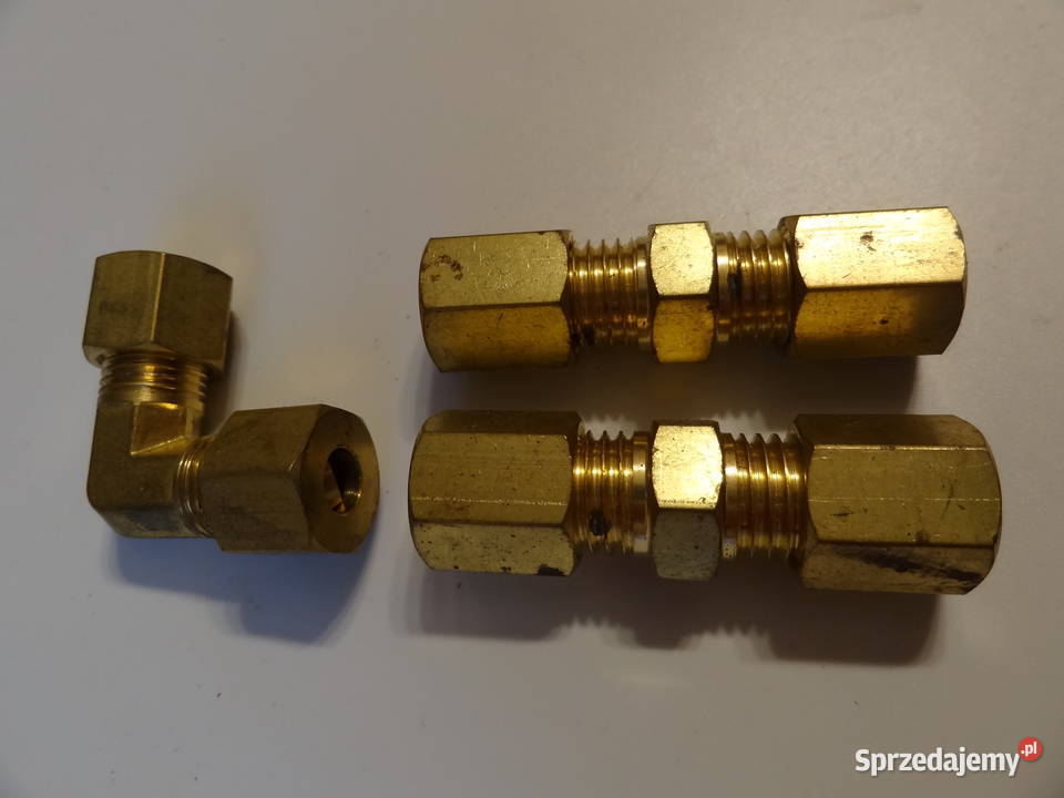 Złączka kątowa łącznik prosty na przewody sprzedam
