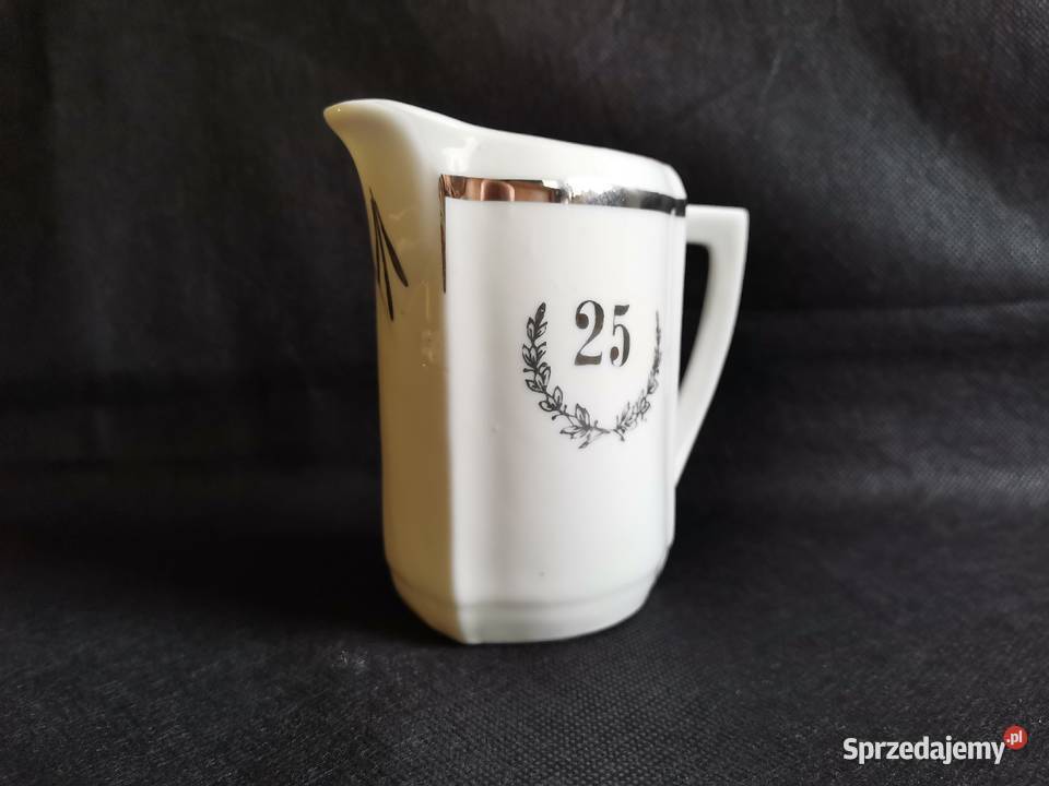 Stary mlecznik porcelana Śląska Huta Franciszka Katowice