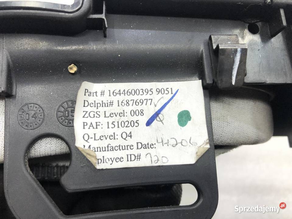 OSŁONA KOLUMNY MERCEDES W164 1644600395 osobowe
