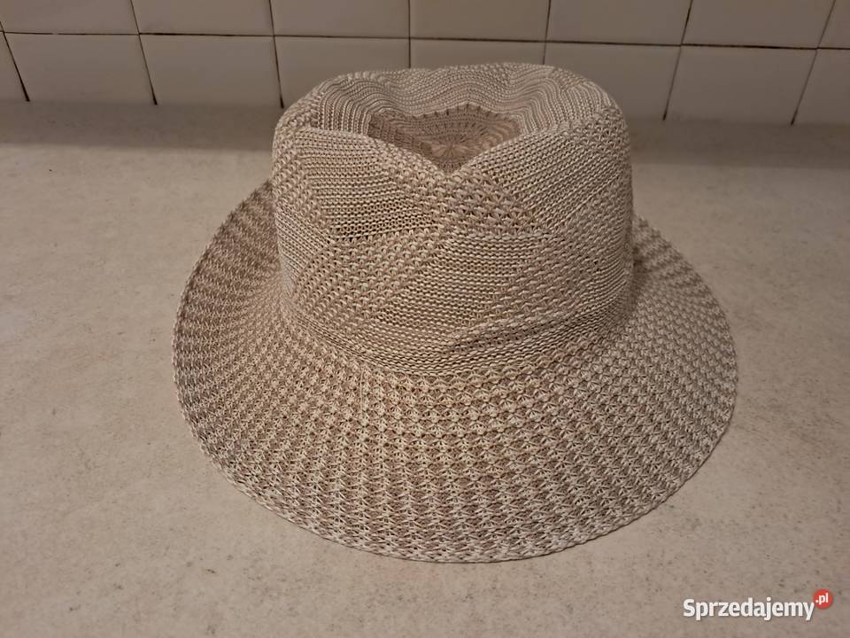 Kapelusz letni beżowy 5456 do sprzedania Kraków