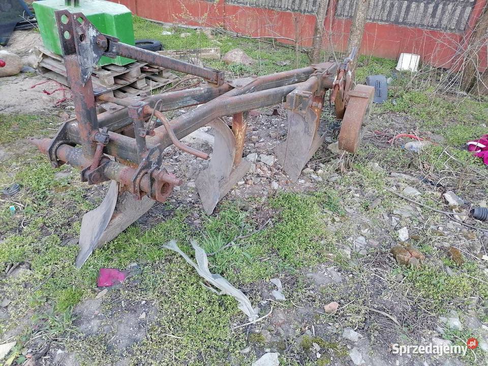 Pług 3 skibowy Unia Grudziądz nieuszkodzony Bedlno sprzedam