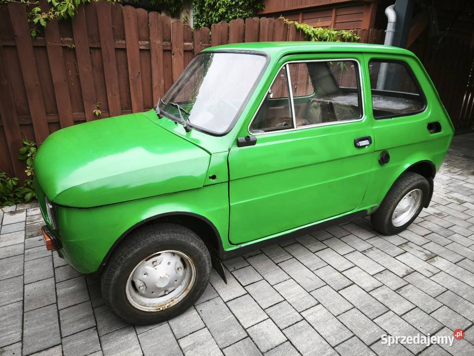 Karoseria Buda Fiat 126p Maluch 1977 I seria wielkopolskie